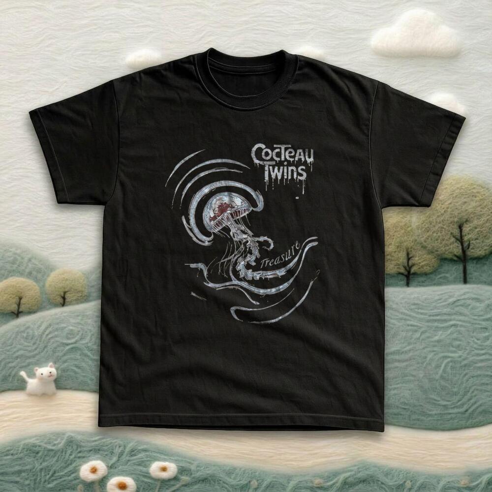 Cocteau Twins _Treasure_ Jellyfish Gildan Graphic Tee